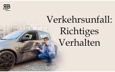 Richtiges Verhalten beim Verkehrsunfall